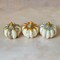 Holiday Tree; Capiz Ivory Jeweled Pumpkin | Mini | Set of 3 - Final sale / Non-returnable and Non-refundable; Category:Pumpkin Decor; Image:5